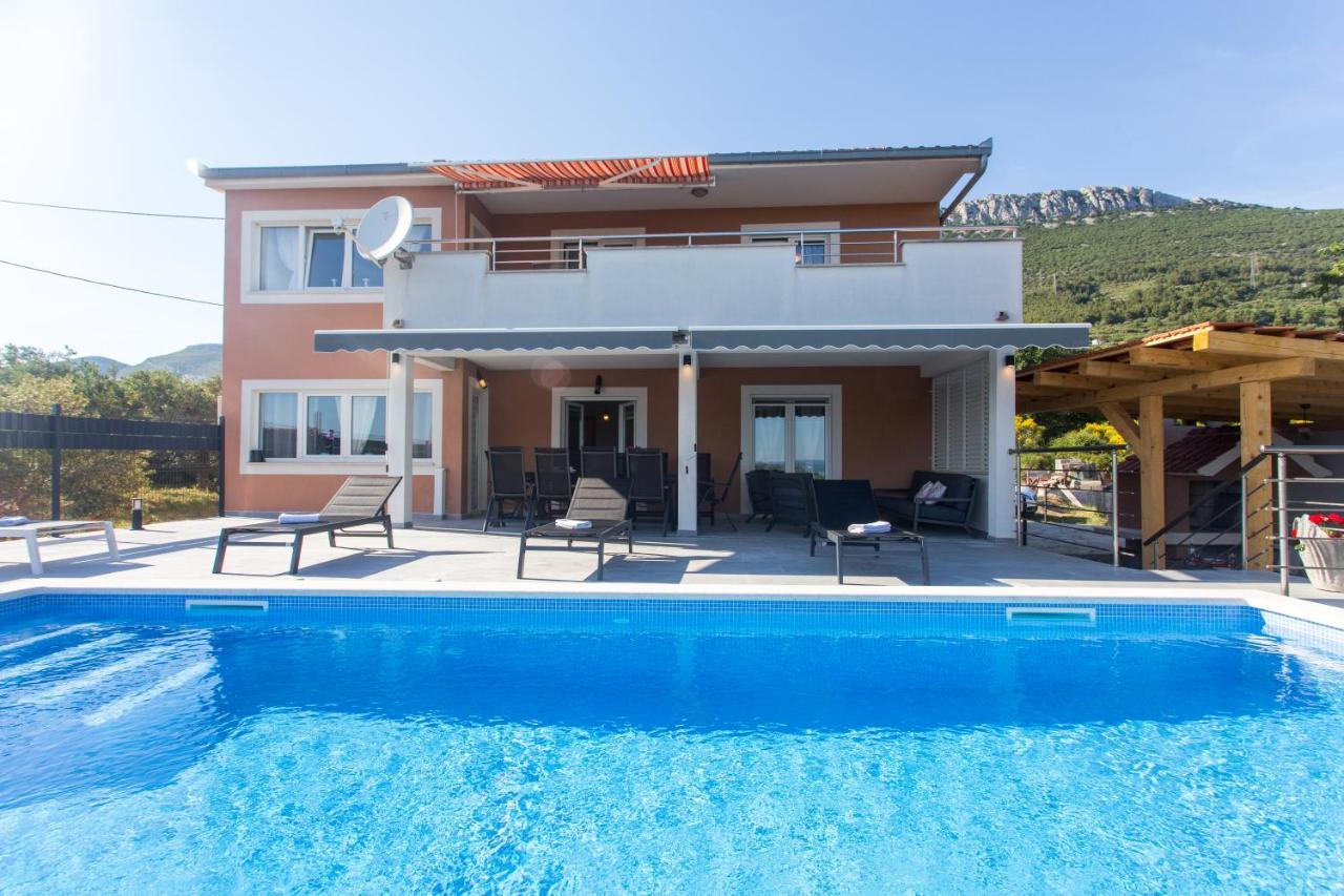 Villa Ivano With Sea&Mountain View Kaštel Stari 外观 照片
