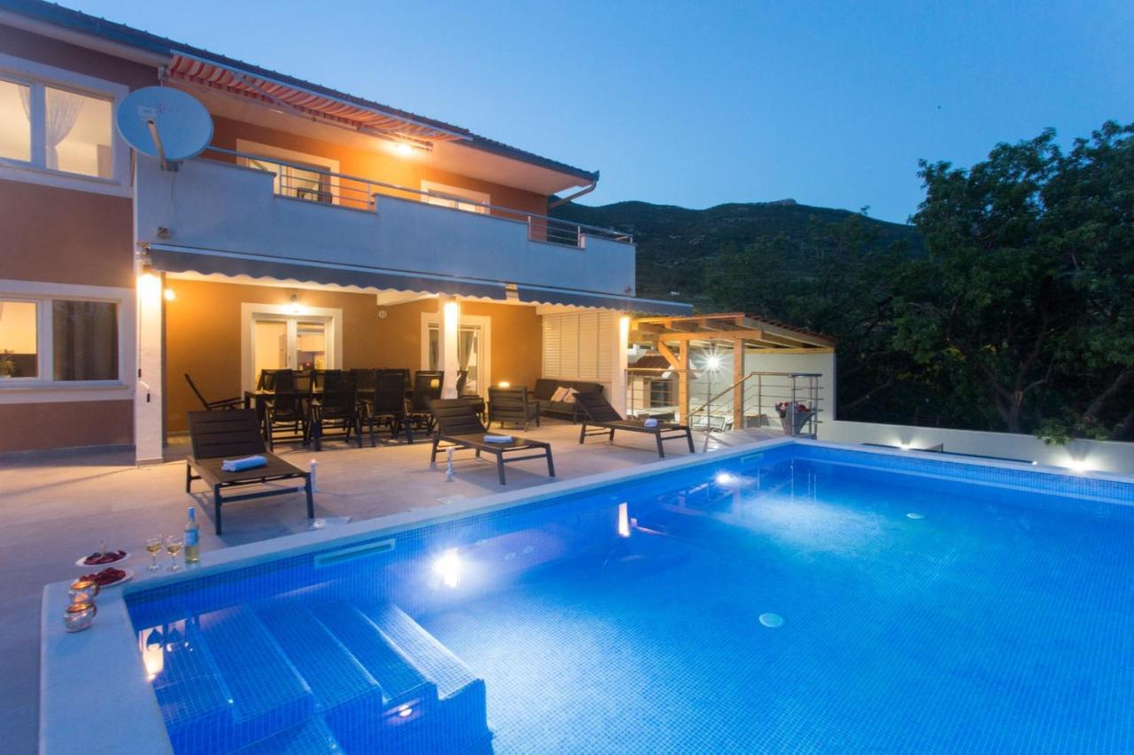 Villa Ivano With Sea&Mountain View Kaštel Stari 外观 照片
