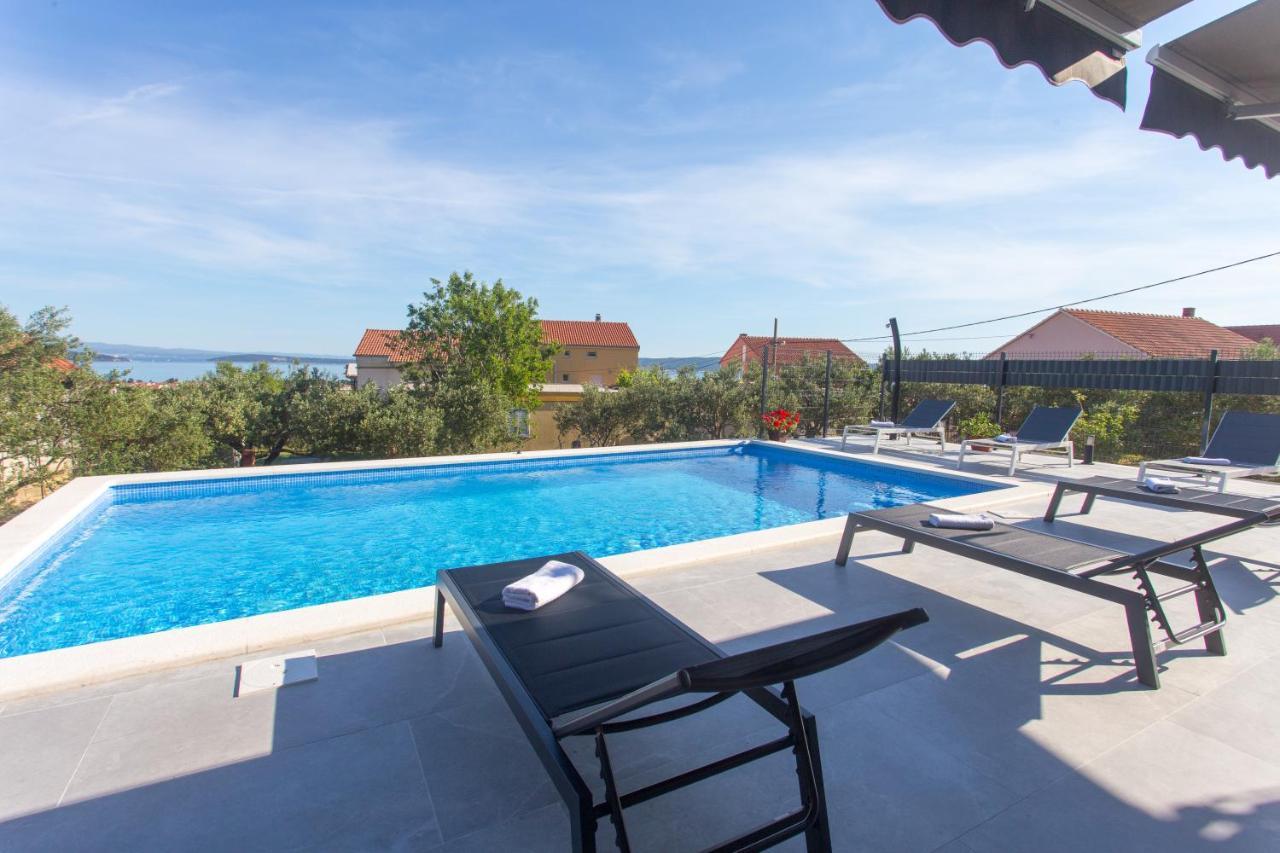 Villa Ivano With Sea&Mountain View Kaštel Stari 外观 照片