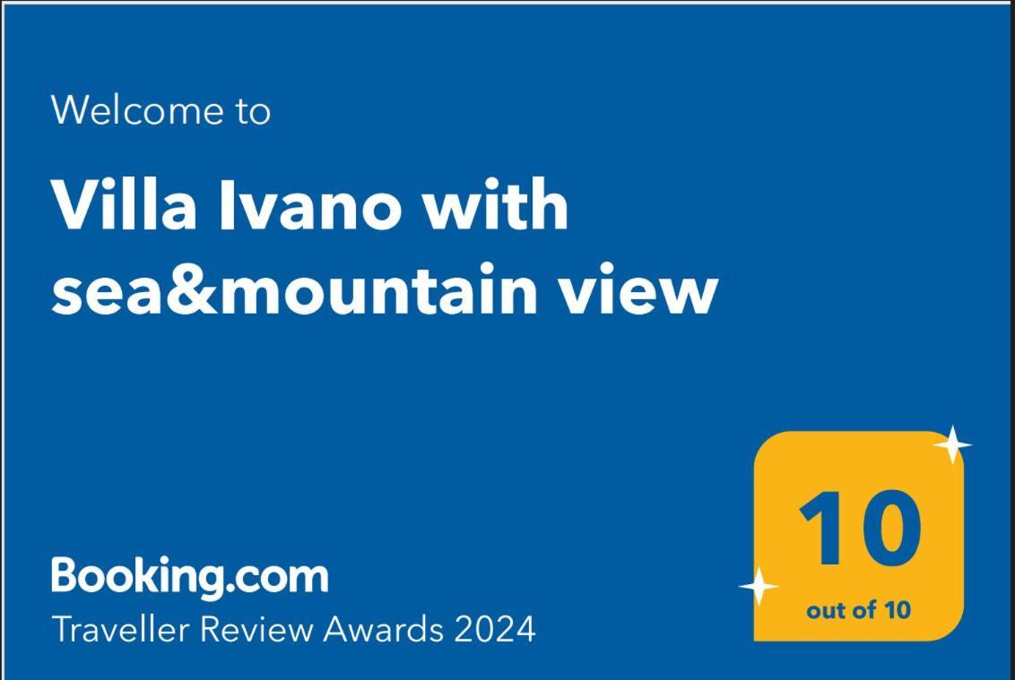 Villa Ivano With Sea&Mountain View Kaštel Stari 外观 照片